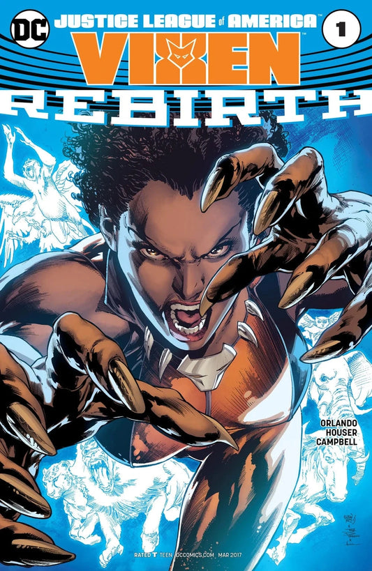 DC COMICS JUSTICE LEAGUE OF AMERICA VIXEN REBIRTH #1