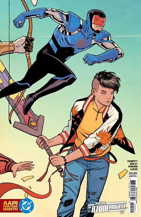 DC Comics JUSTICE LEAGUE THE ATOM PROJECT #5 (OF 6) CVR D CLIFF CHIANG AAPI HERITAGE MONTH CONNECTING CARD STOCK VAR