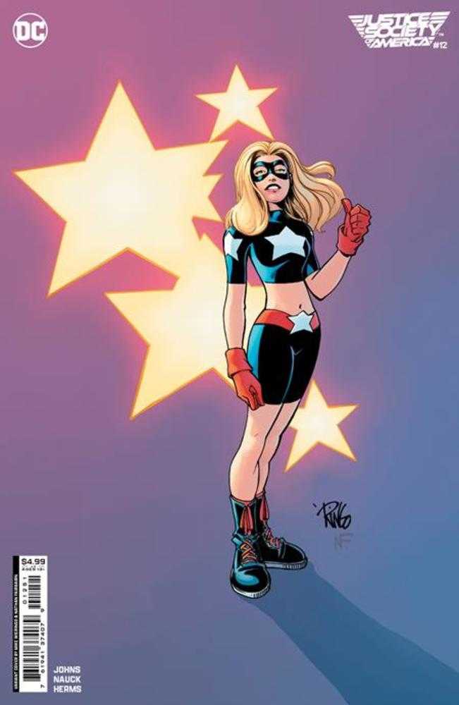 DC Comics Justice Society Of America #12 (Of 12) Cover D Mike Wieringo Virgin Card Stock Variant