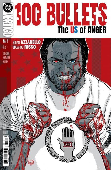 DC Comics NEW LAST WEEK 100 BULLETS THE US OF ANGER #1 (OF 8) CVR A DAVE JOHNSON (MR) (VF/NM)
