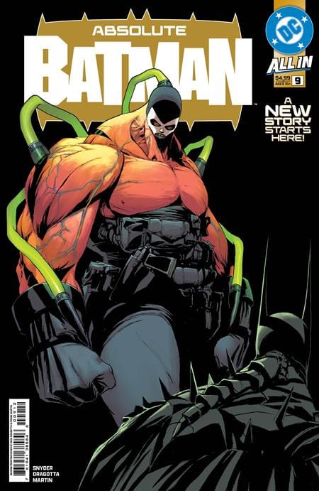 DC Comics NEW LAST WEEK ABSOLUTE BATMAN #9 Second Printing [VF/NM]