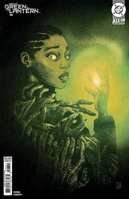 DC Comics NEW LAST WEEK ABSOLUTE GREEN LANTERN #6 CVR C MIKE DEL MUNDO CARD STOCK VAR