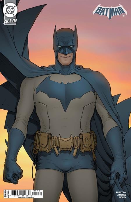 DC Comics NEW LAST WEEK BATMAN #1 CVR E FRANK QUITELY CARD STOCK VAR