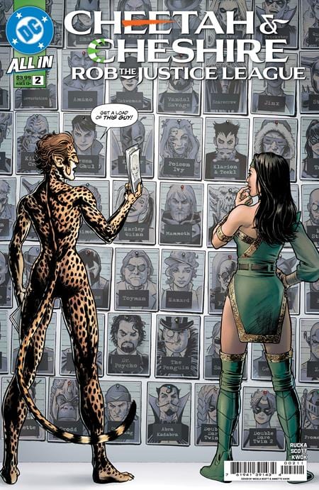 DC Comics NEW LAST WEEK CHEETAH AND CHESHIRE ROB THE JUSTICE LEAGUE #2 (OF 6) CVR A NICOLA SCOTT