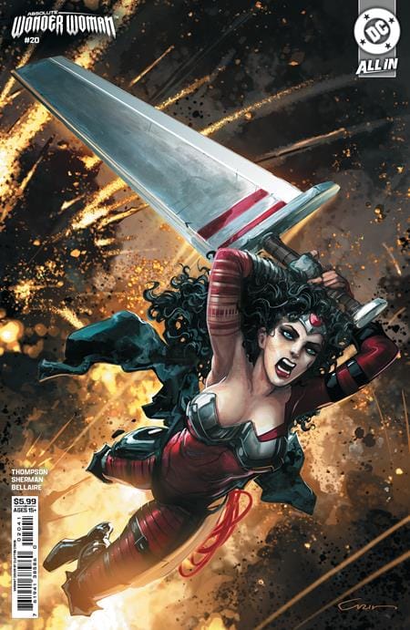 DC Comics NEW NEXT WEEK ABSOLUTE WONDER WOMAN #20 CVR D CLAYTON CRAIN  (VF/NM)