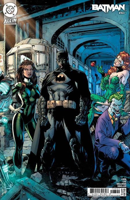 DC Comics NEW NEXT WEEK BATMAN #163 CVR B JIM LEE & SCOTT WILLIAMS BATMAN CONNECTING MIDDLE  (VF/NM)