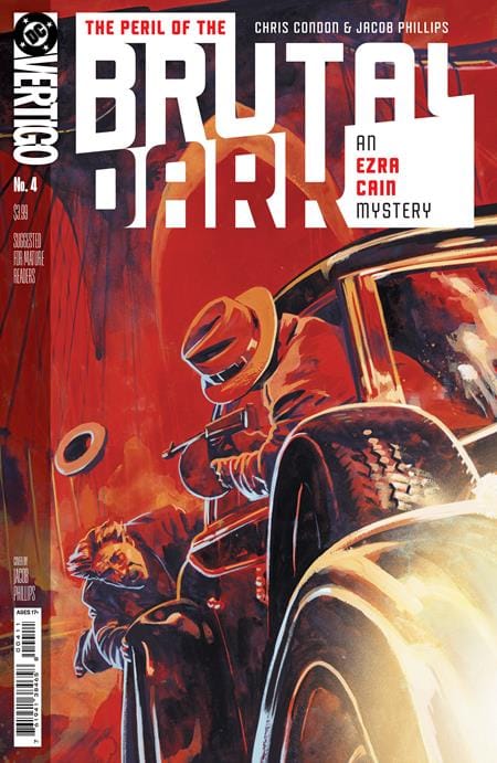 DC Comics NEW NEXT WEEK THE PERIL OF THE BRUTAL DARK AN EZRA CAIN MYSTERY #4 (OF 6) CVR A JACOB PHILLIPS (MR) (VF/NM)
