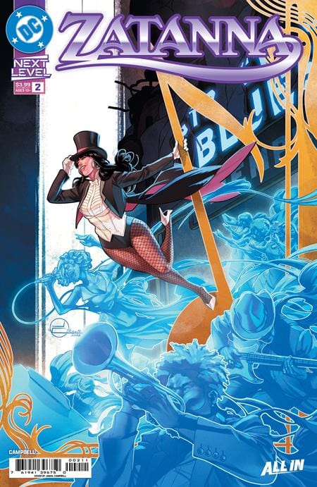 DC Comics NEW NEXT WEEK ZATANNA (2026) #2 CVR A JAMAL CAMPBELL (VF/NM)