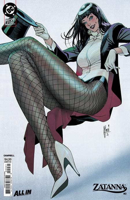 DC Comics NEW NEXT WEEK ZATANNA (2026) #2 CVR C  (VF/NM)