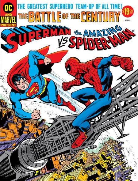 DC Comics NEW THIS WEEK 50TH ANNIVERSARY TREASURY EDITION SUPERMAN VS THE AMAZING SPIDER-MAN #1 FACSIMILE EDITION CVR A CARMINE INFANTINO ROSS ANDRU (VF/NM)