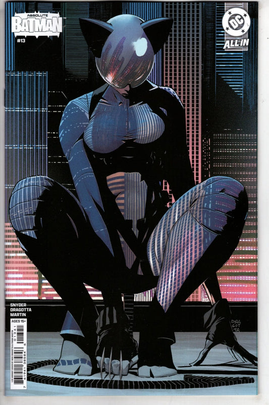 DC Comics NEW THIS WEEK ABSOLUTE BATMAN #13 CVR H INC 1:25 NICK DRAGOTTA STEALTH MODE CARD STOCK VAR