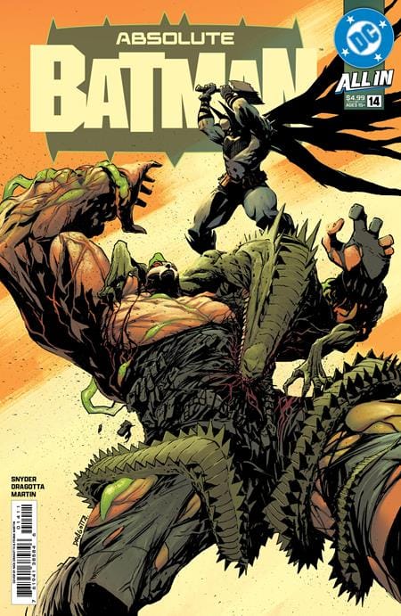 DC Comics NEW THIS WEEK ABSOLUTE BATMAN #14 CVR A NICK DRAGOTTA