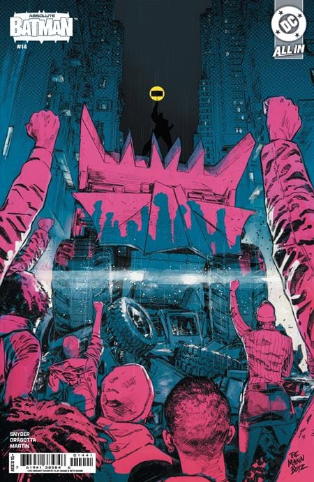 DC Comics NEW THIS WEEK ABSOLUTE BATMAN #14 CVR D INC 1:25 CLAY MANN & SETH MANN CARD STOCK VAR