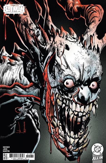 DC Comics NEW THIS WEEK ABSOLUTE BATMAN #15 CVR D BRIAN BOLLAND JOCK CARD STOCK VAR