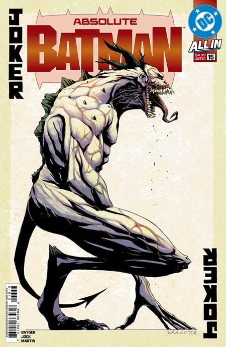 DC Comics NEW THIS WEEK ABSOLUTE BATMAN #15 Second Printing Cvr A Nick Dragotta (VF/NM)