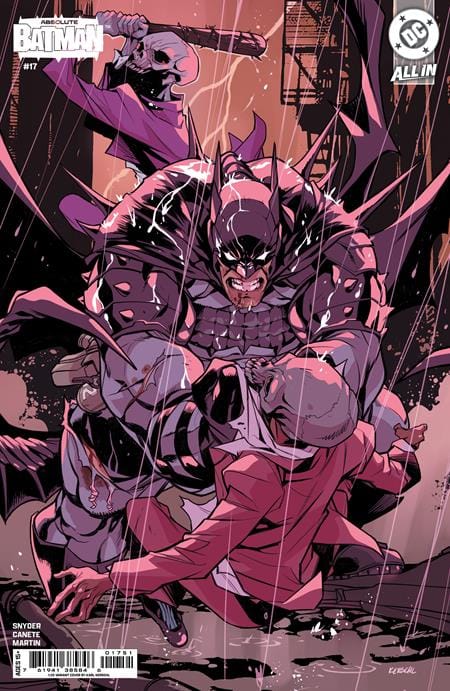 DC Comics NEW THIS WEEK ABSOLUTE BATMAN #17 CVR E INC 1:25 KARL KERSCHL CARD STOCK VAR (VF/NM)