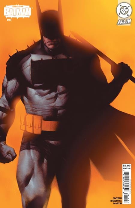DC Comics NEW THIS WEEK ABSOLUTE BATMAN #19 CVR B BEN OLIVER CARD STOCK VAR (VF/NM)