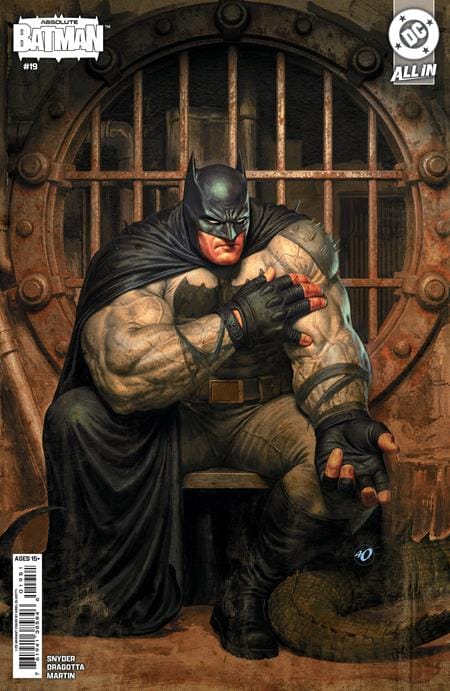 DC Comics NEW THIS WEEK ABSOLUTE BATMAN #19 CVR E INC 1:25 ARIEL OLIVETTI CARD STOCK VAR (VF/NM)
