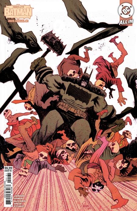 DC Comics NEW THIS WEEK ABSOLUTE BATMAN 2025 ANNUAL #1 (ONE SHOT) CVR C JAMES HARREN CARD STOCK VAR