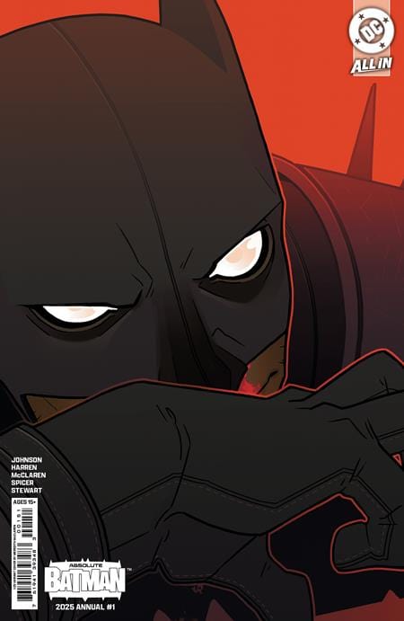 DC Comics NEW THIS WEEK ABSOLUTE BATMAN 2025 ANNUAL #1 (ONE SHOT) CVR E INC 1:25 MEREDITH MCCLAREN CARD STOCK VAR