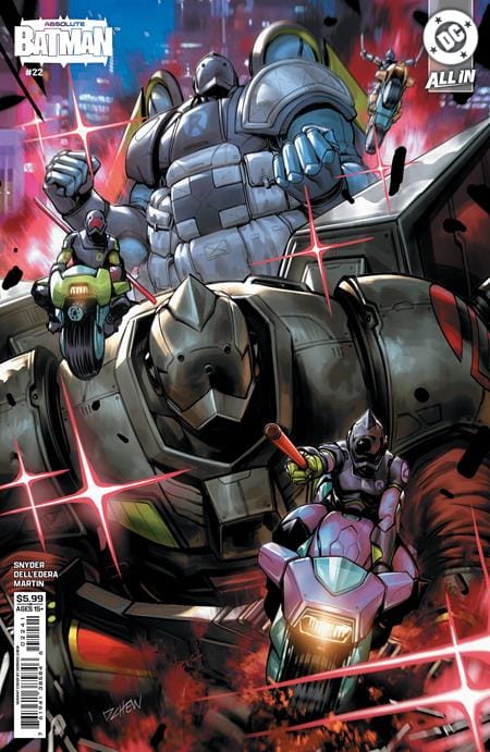 DC Comics NEW THIS WEEK ABSOLUTE BATMAN #22 CVR D DERRICK CHEW CARD STOCK VAR (VF/NM)