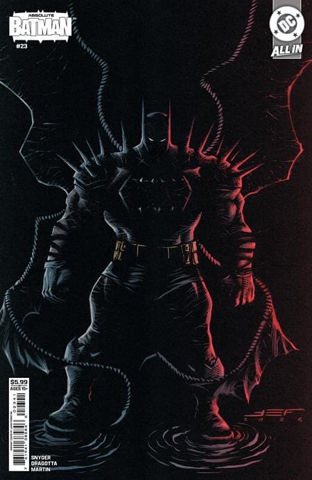 DC Comics NEW THIS WEEK ABSOLUTE BATMAN #23 CVR D JUAN FERREYRA CARD STOCK VAR (VF/NM)
