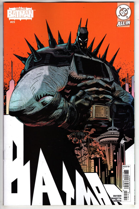 DC Comics NEW THIS WEEK ABSOLUTE BATMAN #23 CVR F INC 1:25 DAMION SCOTT CARD STOCK VAR (VF/NM)