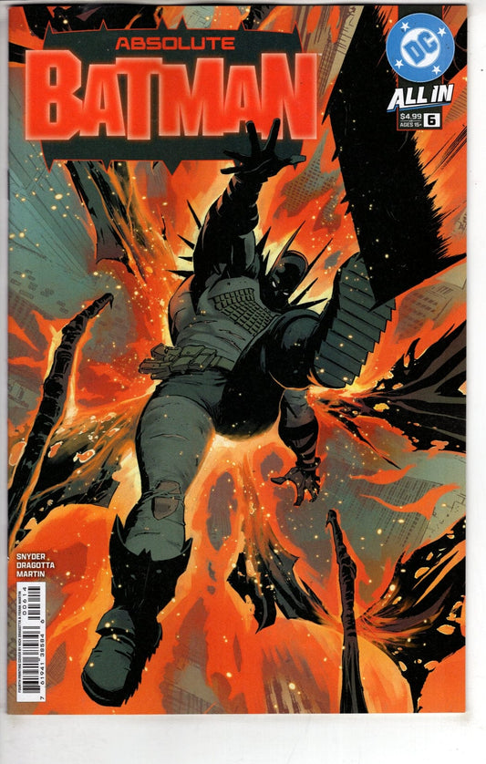 DC Comics NEW THIS WEEK ABSOLUTE BATMAN #6 Fourth Printing