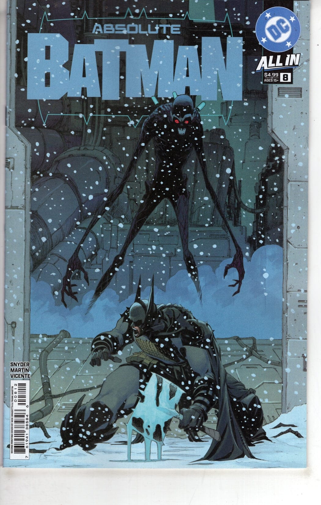 DC Comics NEW THIS WEEK ABSOLUTE BATMAN #8 Second Printing [VF/NM]