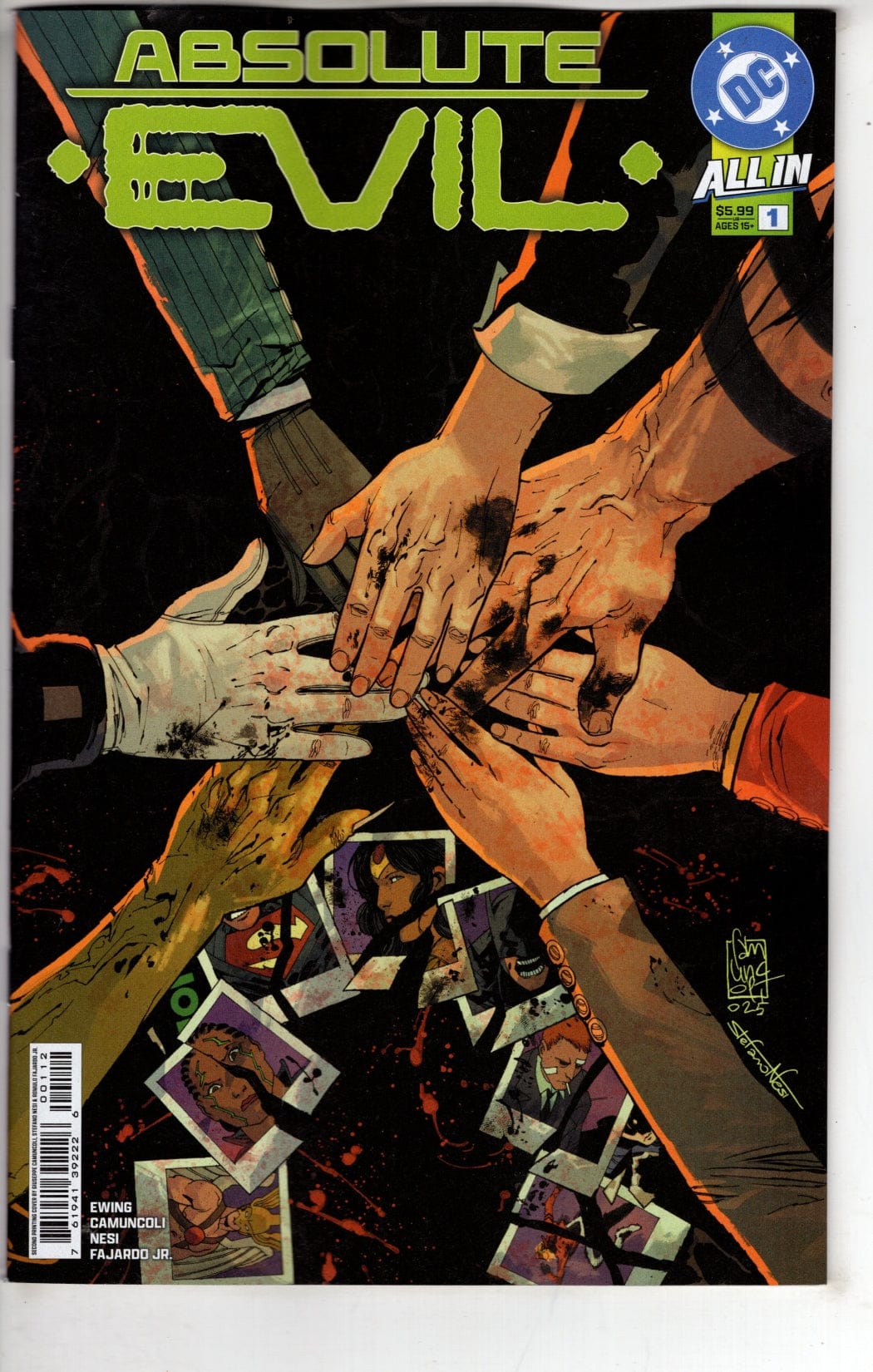 DC Comics NEW THIS WEEK ABSOLUTE EVIL #1 (ONE SHOT) Second Printing [VF/NM]