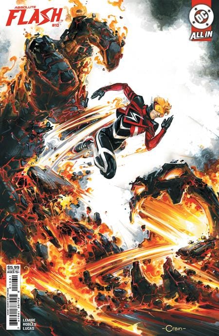 DC Comics NEW THIS WEEK ABSOLUTE FLASH #10 CVR C CLAYTON CRAIN CARD STOCK VAR