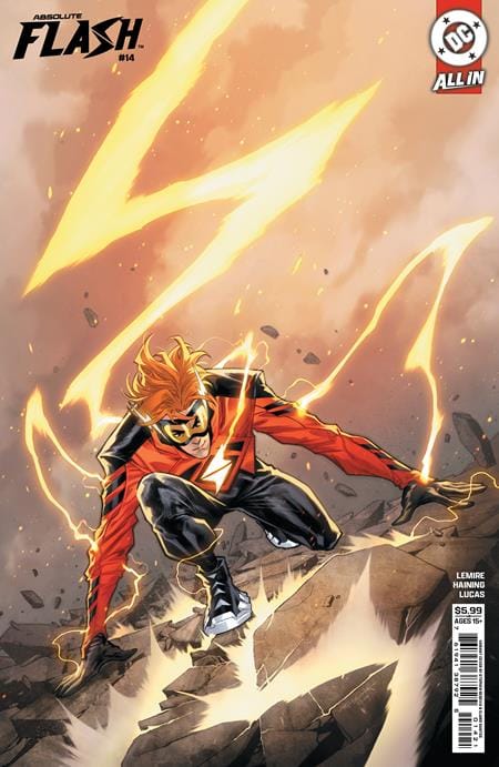 DC Comics NEW THIS WEEK ABSOLUTE FLASH #14 CVR B STEPHEN SEGOVIA CARD STOCK VAR (VF/NM)