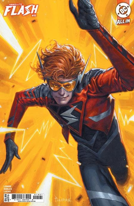 DC Comics NEW THIS WEEK ABSOLUTE FLASH #15 CVR B DAVIDE PARATORE CARD STOCK VAR (VF/NM)
