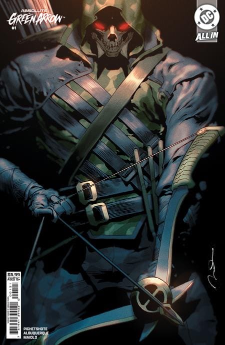 DC Comics NEW THIS WEEK ABSOLUTE GREEN ARROW #1 (OF 6) CVR B GERALD PAREL CARD STOCK VAR (VF/NM)