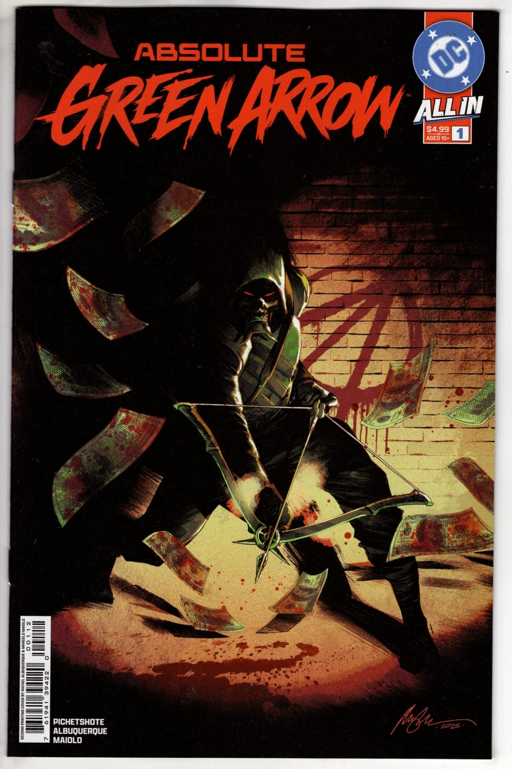 DC Comics NEW THIS WEEK ABSOLUTE GREEN ARROW #1 (OF 6) Second Printing Cvr A Rafael Albuquerque (VF/NM)