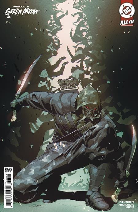 DC Comics NEW THIS WEEK ABSOLUTE GREEN ARROW #3 (OF 6) CVR B GERALD PAREL CARD STOCK VAR (VF/NM)