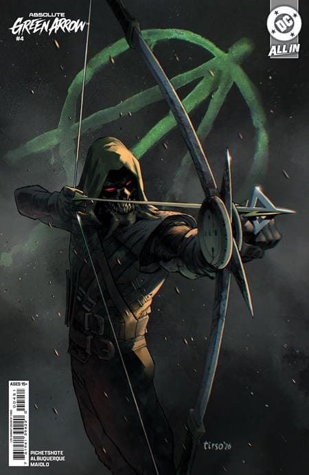 DC Comics NEW THIS WEEK ABSOLUTE GREEN ARROW #4 (OF 6) CVR E INC 1:25 TIRSO CONS CARD STOCK VAR (VF/NM)