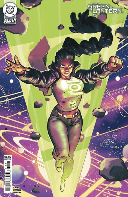 DC Comics NEW THIS WEEK ABSOLUTE GREEN LANTERN #10 CVR C RILEY ROSSMO CARD STOCK VAR (VF/NM)