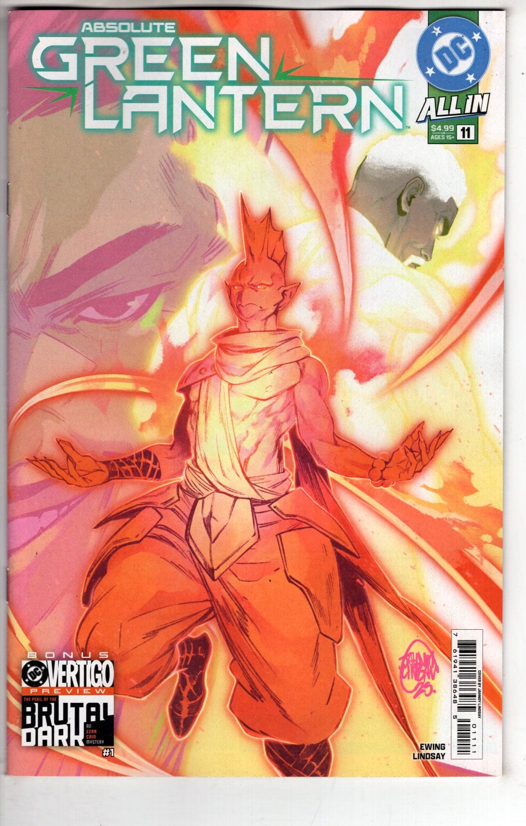 DC Comics NEW THIS WEEK ABSOLUTE GREEN LANTERN #11 CVR A JAHNOY LINDSAY (VF/NM)