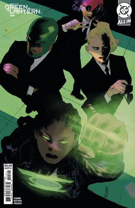 DC Comics NEW THIS WEEK ABSOLUTE GREEN LANTERN #15 CVR D WERTHER DELL EDERA CARD STOCK VAR (VF/NM)