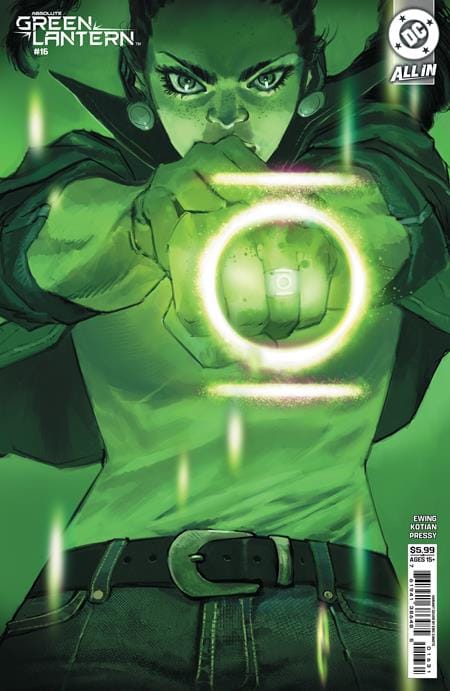 DC Comics NEW THIS WEEK ABSOLUTE GREEN LANTERN #16 CVR C ERIC CANETE CARD STOCK VAR (VF/NM)