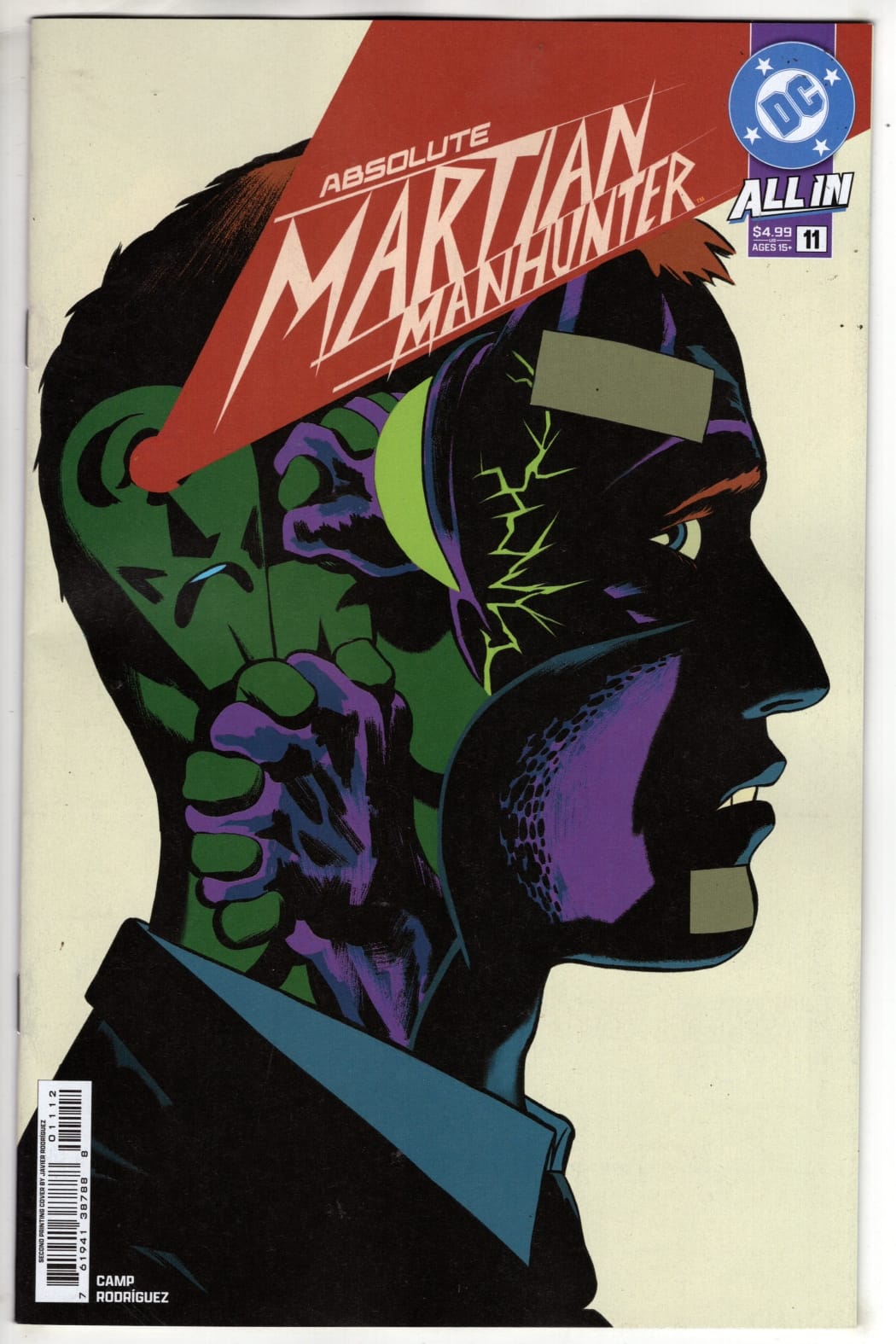 DC Comics NEW THIS WEEK ABSOLUTE MARTIAN MANHUNTER #11 CVR A 2ND PRINT (VF/NM)