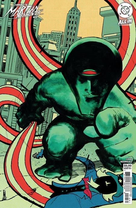DC Comics NEW THIS WEEK ABSOLUTE MARTIAN MANHUNTER #12 CVR C WERTHER DELL EDERA CARD STOCK VAR (VF/NM)