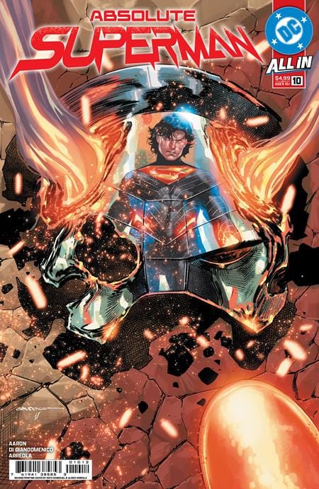 DC Comics NEW THIS WEEK ABSOLUTE SUPERMAN #10 Second Printing