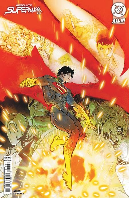 DC Comics NEW THIS WEEK ABSOLUTE SUPERMAN #15 CVR C CARMINE DI GIANDOMENICO CARD STOCK VAR (VF/NM)