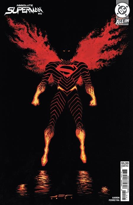 DC Comics NEW THIS WEEK ABSOLUTE SUPERMAN #15 CVR D JUAN FERREYRA CARD STOCK VAR (VF/NM)