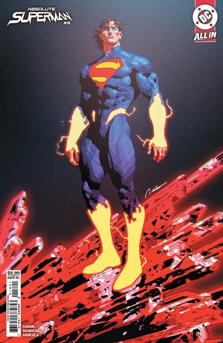 DC Comics NEW THIS WEEK ABSOLUTE SUPERMAN #18 CVR B GERALD PAREL CARD STOCK VAR (VF/NM)