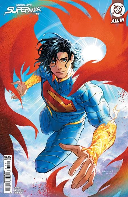 DC Comics NEW THIS WEEK ABSOLUTE SUPERMAN #19 CVR D HAINING CARD STOCK VAR (VF/NM)
