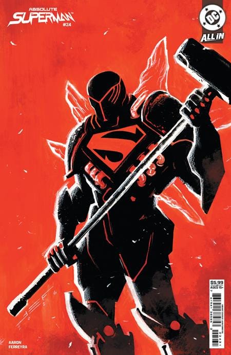 DC Comics NEW THIS WEEK ABSOLUTE SUPERMAN #24 CVR C JUAN FERREYRA CARD STOCK VAR (VF/NM)
