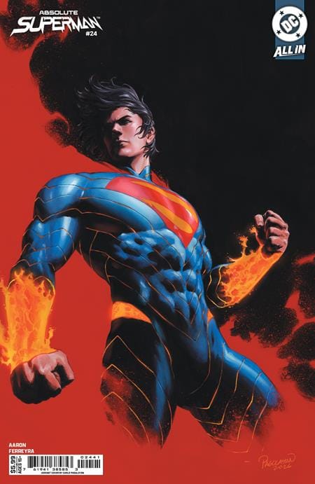 DC Comics NEW THIS WEEK ABSOLUTE SUPERMAN #24 CVR D CARLO PAGULAYAN CARD STOCK VAR (VF/NM)